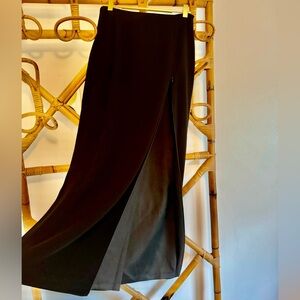 Vintage Cache High Split Maxi Skirt